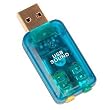 USB 2.0 to Audio Adapter with Microphone Jack