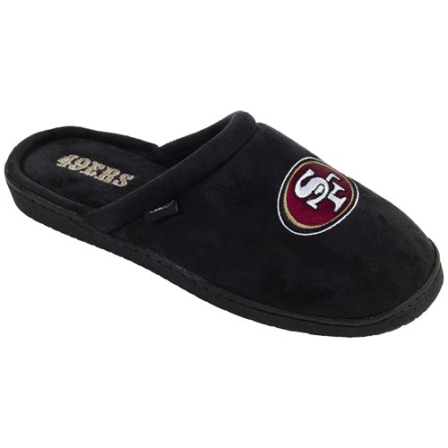 Reebok Men's NFL Slipper,49ers,Small (6-7 M US Men?s)