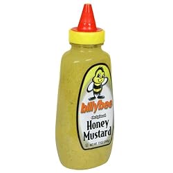 Billy Bee Squeeze Honey Mustard, 12-Ounce Bottles (Pack of 6)