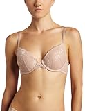 OnGossamer Women's Boudoir Blooms Bump it Up Bra, Champagne/Pina Colada, 34C