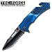 Tac-Force Spider Assisted Action Pocket Knife - Blue