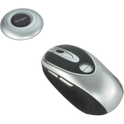 Childrens Toyshop  Electronics : Kensington PilotMouse Optical Wireless - Mouse - optical - 5 button(s) - wireless - RF - USB / PS/2 wireless receiver - black, silver