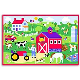 Olive Kids Country Farm Bedding Coordinating Placemat by Olive Kids