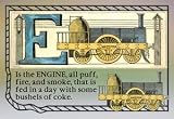12 X 18 Stretched Canvas Poster E is the Engine