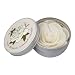 White rose tin candle