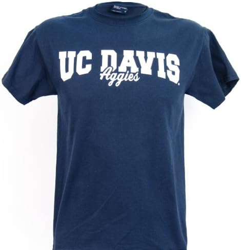 UC Davis Men's Navy Classic Tee NCAA Licensed - Medium