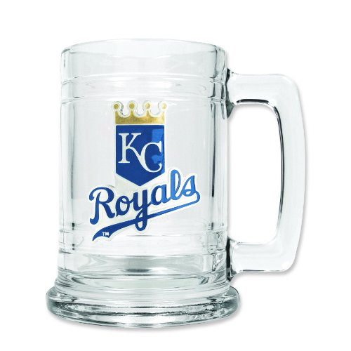 MLB Kansas City Royals Glass Tankard 15oz