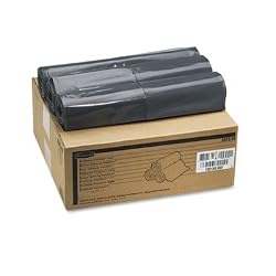 Rubbermaid Commercial LLDPE Waste Can Liner, Star Seal, 27.5" x 20.38" x 22.25", Gray (Pack of 100)