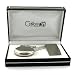 Colibri Gift Set Pocket Watch with Chain & Money Clip in Box PWS096025S-MA