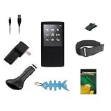 Buy 8 Items Accessory Combo Kit for Sony Walkman E Series Walkman (NWZ-E353 &... by HappyZone