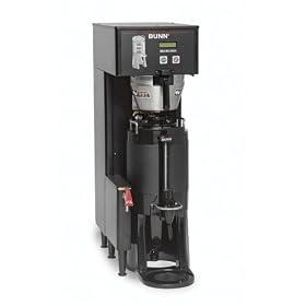 BUNN 34800.0004 BrewWISE Single Thermo Fresh Digital Brew Control 120/240V Black Brewer