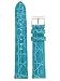 Watchband Genuine Crocodile 20mm Aqua