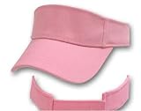 Blank Pink Adjustable Visor