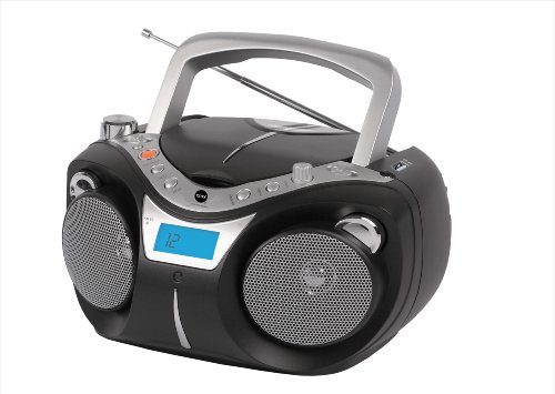 CMX CRC 7360 Stereo Radio (LC-Display, MP3-CD-Player, 80 Watt PMPO, USB 2.0) schwarz/silbe Preisvergleich