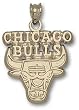 Chicago Bulls Logo 5/8". Charm/Pendant