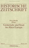 Produkt-Bild: Gemeinde und Staat im Alten Europa