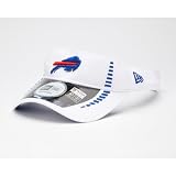 NFL Unisex Adult Buffalo Bills Training Camp Visor (White, One Size Fits All)