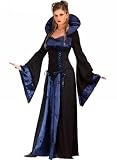 Blue Vampiress Costume - Adult Costume