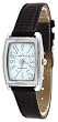 AK Anne Klein #10/6985WTBK Women's Casual Leather Band Watch