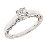 0.82ct Round Diamond Engagement Ring UGL Certified $4.899 Value (SI1-SI2 Clarity, E Color)
