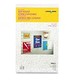 deflect-o Classic Image One-Sided Wall Sign Holder, Plastic, 11 x 17