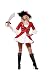 Sexy Pirates Of The Caribbean Dress Womens Swashbuckler Couples Costume Pirate Outfit Leg Avenue By Fenvy Large, Red/White