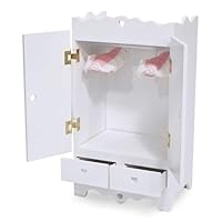 Melissa and Doug Deluxe Wooden Doll Armoire