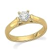14K Yellow Gold Diamond Engagement Ring - 0.50 Ct.