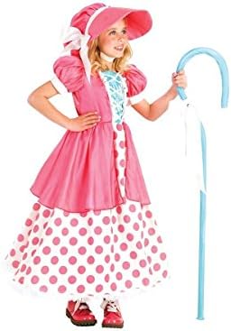Polka Dot Bo Peep Girls Costume
