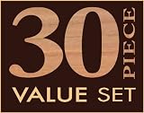 Pure Cedar 30 Piece Shoe Rack Set