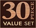 Pure Cedar 30 Piece Shoe Rack Set