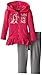 Calvin Klein Baby-Girls Infant Hoody with Gray Pull On Pants