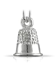 Silver Pendant Thimble 12.2x8.9mm
