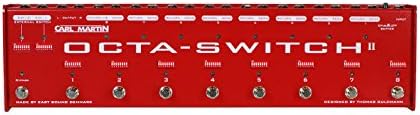 Carl Martin Octa-Switch Bypass Strip V2 Cable Bundle w/ 4 free Items: 2x 18.6' Strukture Cables, 2x Hosa Patch Cables