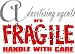 Advertising agents are FRAGILE handle with care Mug (Various Sizes & Colors Available)