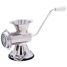 Maxam Chrome Professional And Home Meat Mincer Suction Cup Base Aluminum Construction