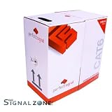 Cat6 Ethernet Cable 1000ft Pull Box White
