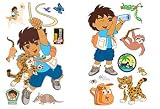 Go Diego Go - Animal Rescue (Dora Nick Cartoon) - 34 LARGE Wall Stickers