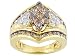 10KT 2.00CTW WHITE AND CHOCOLATE DIAMOND RING