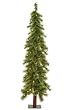 2' Pre-Lit Cashmere Alpine Artificial Christmas Tree With Clear Lights