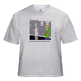 Males And Females See Things Differently - Adult Birch-Gray-T-Shirt Medium