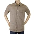 Armani Jeans dark taupe shirt