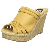 BC Footwear Womens Rabbits Foot Platform Mule