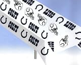 Indianapolis Colts Plastic Table Cover Heavy Duty Officially Licensed Team Logo