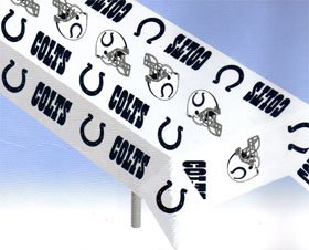 Indianapolis Colts Plastic Table Cover Heavy Duty Officially Licensed Team Logo