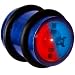 14mm Blue Anodized Titanium Blinking Plug