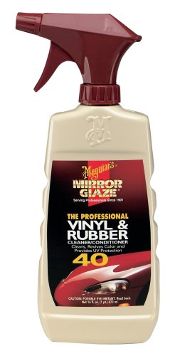 Meguiars M4016 Vinyl Rubber Cleaner Conditioner 16 oz pack of 6