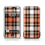Copper Plaid Design Protective Skin Decal Sticker for Apple iPhone (2G)1st Generation