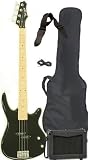 Full Size Electric Bass Guitar Starter Beginner Pack with... Full Size Electric Bass Guitar Starter Beginner Pack with...