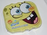 Spongebob Squarepants Dominoes and Bingo in Tin Metal Box